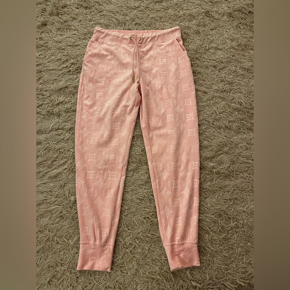 Designer Pink Joggers Juicy Couture size medium NWOT